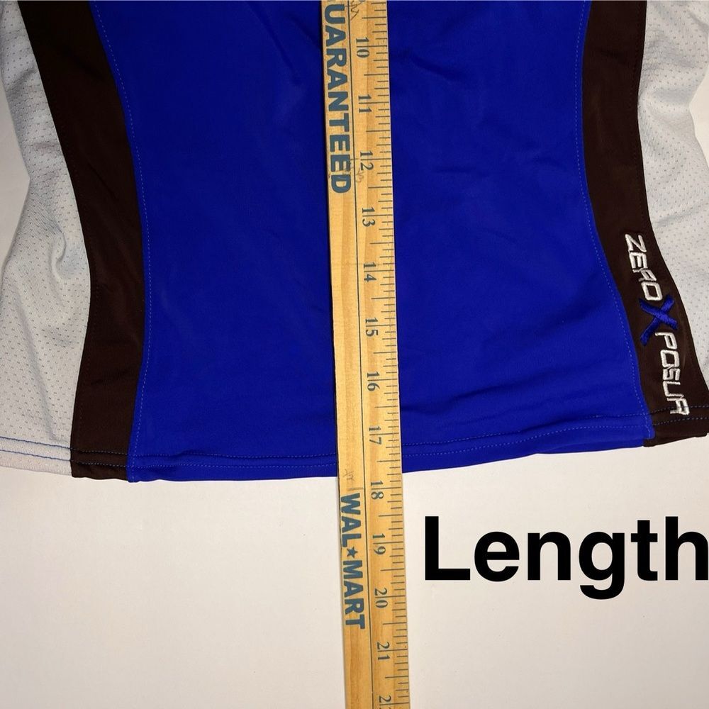 Zero Xposur Blue and Brown 2 pc Tankini WOMENS 10 With Molded cup - Picture 11 of 11